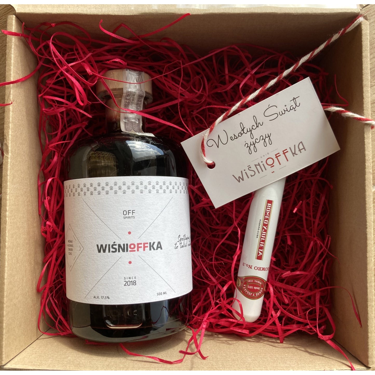 Zestaw prezentowy z cygarem